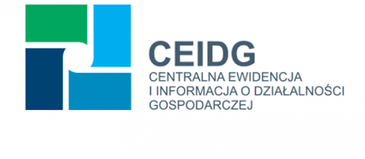 Baner: CEIDG logo